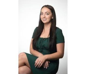 smiling female, portrait, long hair